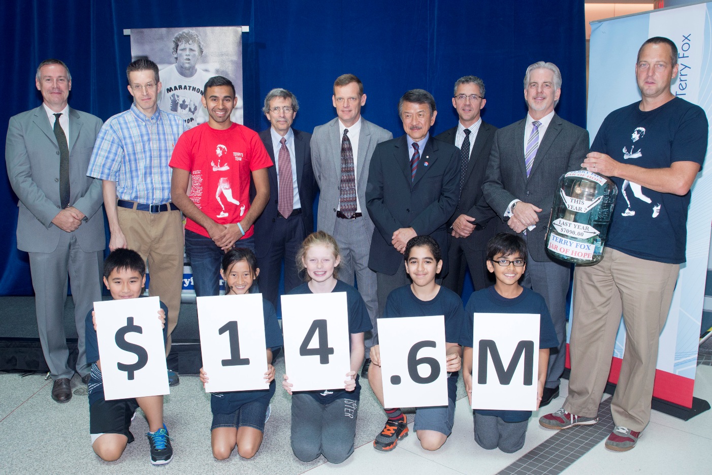 The announcement of the 2014 Terry Fox Program Project Grants